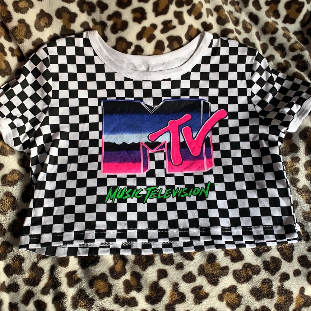 Funky MTV crop top